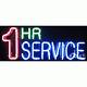 BRAND NEW 1 HR SERVICE 32x13 REAL NEON SIGN withCUSTOM OPTIONS 10290