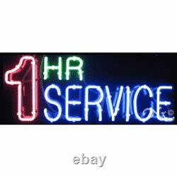 BRAND NEW 1 HR SERVICE 32x13 REAL NEON SIGN withCUSTOM OPTIONS 10290