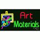 BRAND NEW ART MATERIALS 37x20 withLOGO REAL NEON SIGN WithCUSTOM OPTION 11656