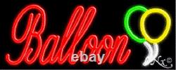 BRAND NEW BALLOON 32x13 WithLOGO REAL NEON SIGN withCUSTOM OPTIONS 10501