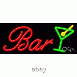 BRAND NEW BAR 32x13 WithLOGO REAL NEON SIGN withCUSTOM OPTIONS 11359