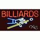 BRAND NEW BILLIARDS 37x20x3 WithLOGO REAL NEON SIGN withCUSTOM OPTIONS 10668