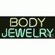 BRAND NEW BODY JEWELRY 32x13 REAL NEON SIGN withCUSTOM OPTIONS 10510