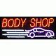 BRAND NEW BODY SHOP 32x13 withCAR LOGO REAL NEON SIGN withCUSTOM OPTIONS 10511
