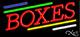 BRAND NEW BOXES 32x13x3 WithLINES REAL NEON SIGN withCUSTOM OPTIONS 10746