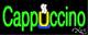 BRAND NEW CAPPUCCINO 32x13 WithLOGO REAL NEON SIGN withCUSTOM OPTIONS 10186