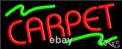 BRAND NEW CARPET 32x13 WithLOGO REAL NEON SIGN withCUSTOM OPTIONS 10760