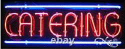 BRAND NEW CATERING 32x13 BORDER REAL NEON SIGN withCUSTOM OPTIONS 10523