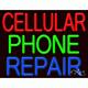BRAND NEW CELLULAR PHONE REPAIR 31x24 REAL NEON SIGN WithCUSTOM OPTIONS 11673