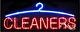 BRAND NEW CLEANERS 32x13 WithLOGO REAL NEON SIGN withCUSTOM OPTIONS 10039
