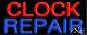 BRAND NEW CLOCK REPAIR 32x13 REAL NEON SIGN withCUSTOM OPTIONS 10528