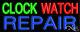 BRAND NEW CLOCK WATCH REPAIR 32x13x3 REAL NEON SIGN withCUSTOM OPTIONS 10529