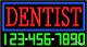 BRAND NEW DENTIST WithYOUR PHONE NUMBER 37x20 NEON SIGN WithCUSTOM OPTIONS 15062