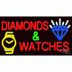BRAND NEW DIAMONDS & WATCHES 37x20 withLOGO REAL NEON SIGN WithCUSTOM OPTION 11689