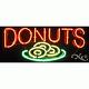 BRAND NEW DONUTS 32x13 WithLOGO REAL NEON SIGN withCUSTOM OPTIONS 10375