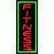 BRAND NEW FITNESS 32x13 VERTICAL BORDER REAL NEON SIGN WithCUSTOM OPTIONS 11557