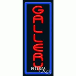 BRAND NEW GALLERY 32x13 VERTICAL BORDER REAL NEON SIGN WithCUSTOM OPTIONS 11559