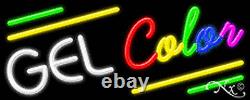 BRAND NEW GEL COLOR 32x13 REAL NEON SIGN WithCUSTOM OPTIONS 11192