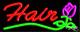 BRAND NEW HAIR 32x13 WithLOGO REAL NEON SIGN withCUSTOM OPTIONS 10467