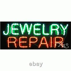 BRAND NEW JEWELRY REPAIR 32x13 REAL NEON SIGN withCUSTOM OPTIONS 10256