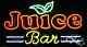 BRAND NEW JUICE BAR 37x20x3 WithLOGO REAL NEON SIGN withCUSTOM OPTIONS 10461