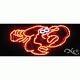 BRAND NEW LOBSTER SEAFOOD LOGO 32x13 REAL NEON SIGN withCUSTOM OPTIONS 10720