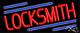 BRAND NEW LOCKSMITH 32x13 WithBORDER REAL NEON SIGN withCUSTOM OPTIONS 10826