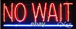 BRAND NEW NO WAIT 32x13 UNDERLINED REAL NEON SIGN withCUSTOM OPTIONS 10587