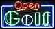 BRAND NEW OPEN GOLF 37x20x3 BORDER REAL NEON SIGN WithCUSTOM OPTIONS 15512