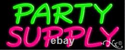 BRAND NEW PARTY SUPPLY 32x13 REAL NEON SIGN withCUSTOM OPTIONS 10274