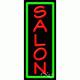 BRAND NEW SALON 32x13 VERTICAL BORDER REAL NEON SIGN WithCUSTOM OPTIONS 11618