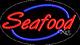 BRAND NEW SEAFOOD 30x17 OVAL BORDER REAL NEON SIGN withCUSTOM OPTIONS 14073