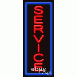 BRAND NEW SERVICE 32x13 VERTICAL BORDER REAL NEON SIGN WithCUSTOM OPTIONS 11619