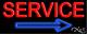 BRAND NEW SERVICE 32x13 WithARROW REAL NEON SIGN withCUSTOM OPTIONS 10624
