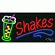 BRAND NEW SHAKES 37x20 withLOGO REAL NEON BUSINESS SIGN withCUSTOM OPTIONS 11778