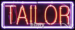 BRAND NEW TAILOR 32x13 BORDER REAL NEON SIGN withCUSTOM OPTIONS 10134