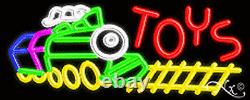 BRAND NEW TOYS 32x13 WithTRAIN LOGO REAL NEON SIGN withCUSTOM OPTIONS 10923