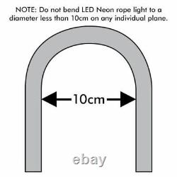 Cool White SMD LED Neon Rope Light 120 Volt Custom Cut