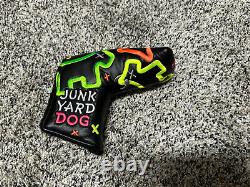 New Scotty Cameron Custom Shop Neon Junkyard Dog Putter Headcover