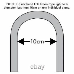 Orange SMD LED Neon Rope Light 120 Volt Custom Cut
