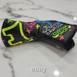 Scotty Cameron Custom Shop Putter Headcover Neon Junkyard Dog Standard Blade