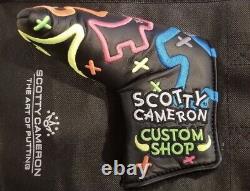Scotty Cameron Neon Junk Yard Dog Blade Putter Headcover Scotty Custom Shop New