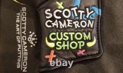 Scotty Cameron Neon Junk Yard Dog Blade Putter Headcover Scotty Custom Shop New
